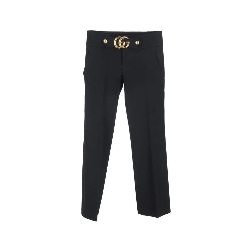 Gucci Black Viscose Dress Pants - Zeiniez
