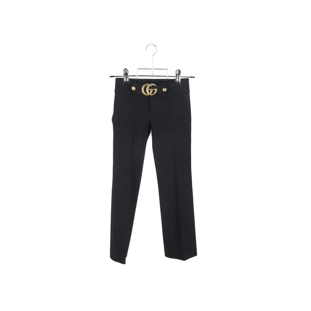 Gucci Black Viscose Dress Pants - Zeiniez