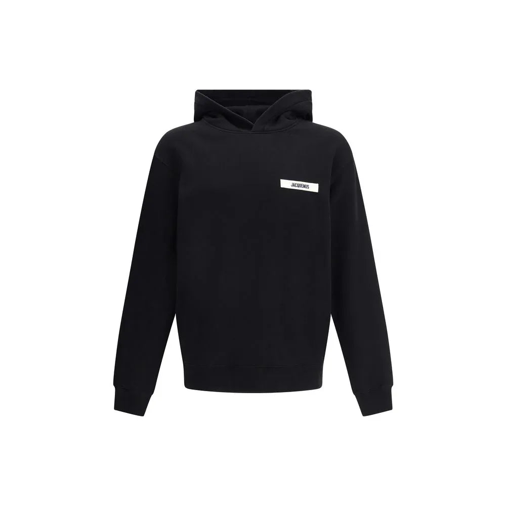 Jacquemus Black Cotton Sweatshirt - Zeiniez