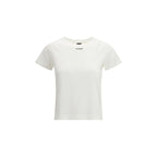 PINKO White Cotton T-Shirt - Zeiniez