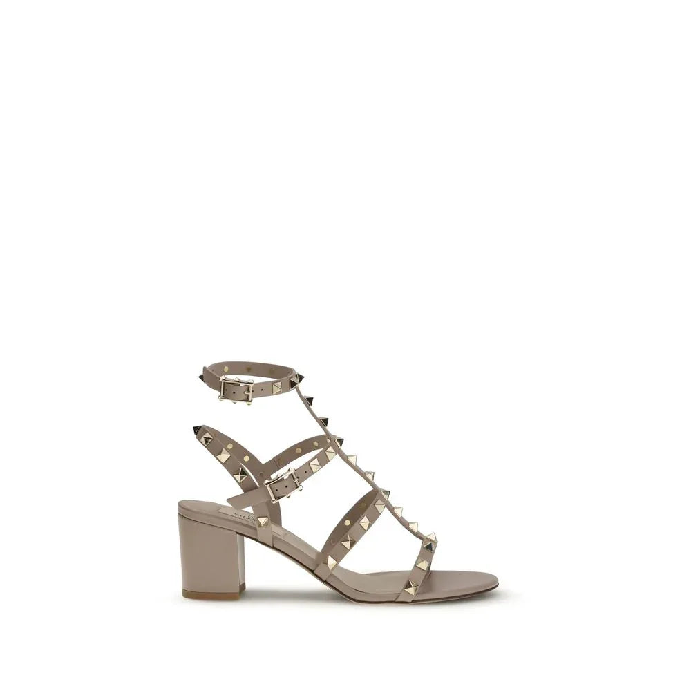 Valentino Garavani Multicolor Calf Leather Bos Taurus Platform Sandals - Zeiniez