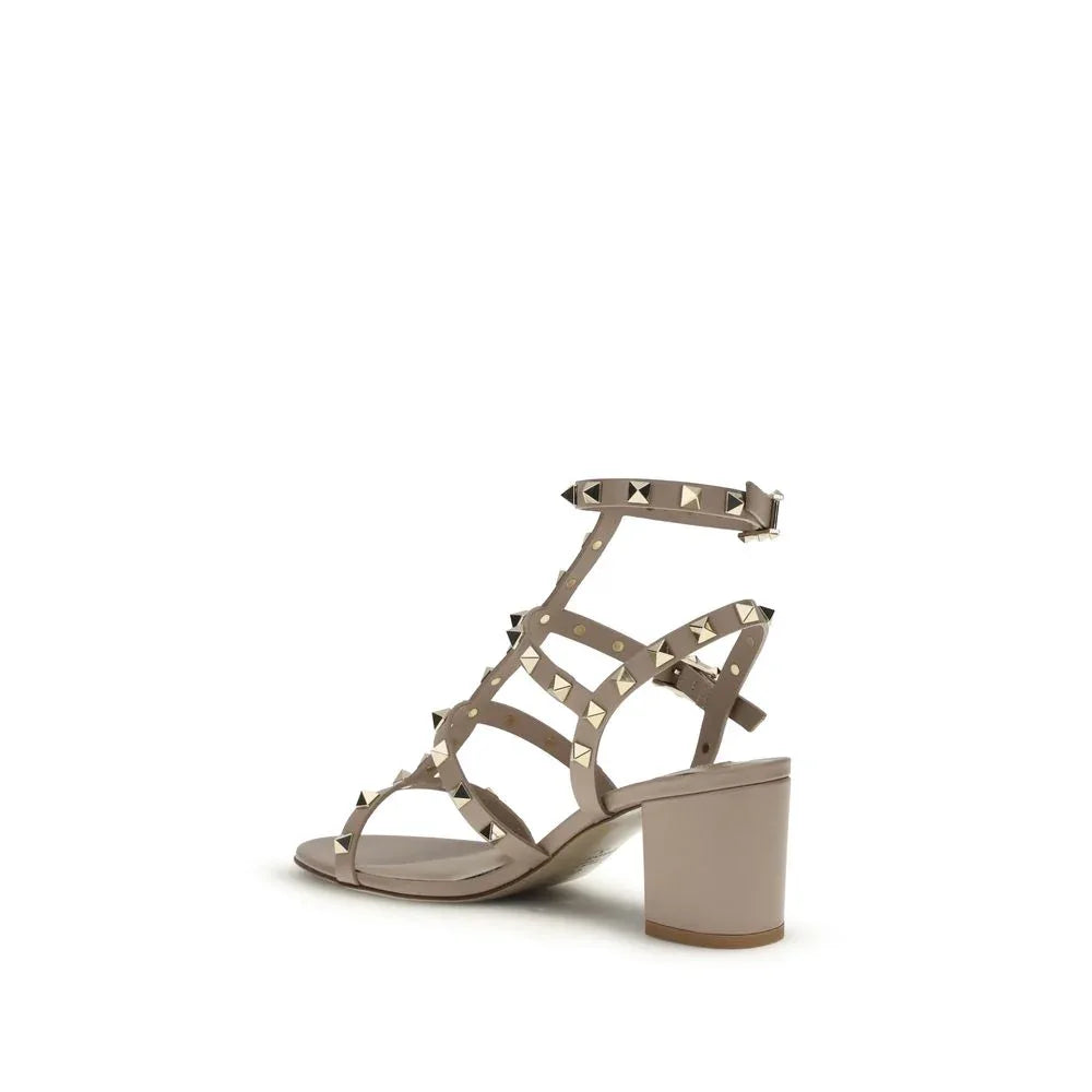 Valentino Garavani Multicolor Calf Leather Bos Taurus Platform Sandals - Zeiniez
