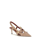 Valentino Garavani Multicolor Goatskin Mid Heel Pumps - Zeiniez