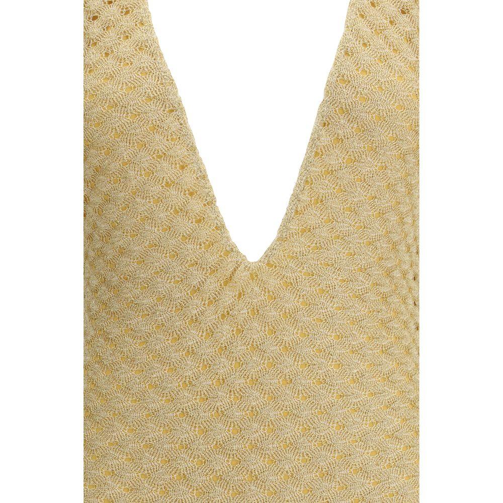 Missoni Gold Other Fibres One-Piece Swimsuit - Zeiniez