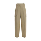 Givenchy Beige Cotton Cargo Pants - Zeiniez