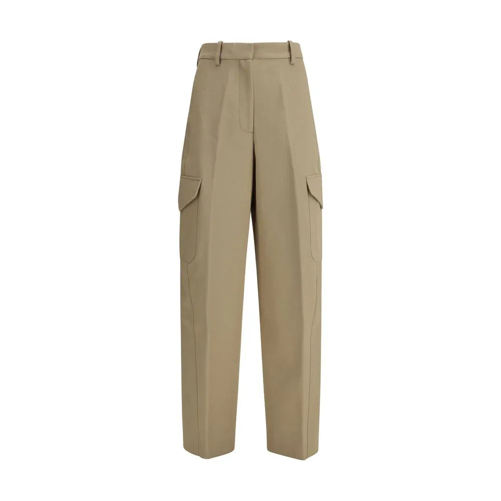 Givenchy Beige Cotton Cargo Pants - Zeiniez