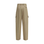 Givenchy Beige Cotton Cargo Pants - Zeiniez