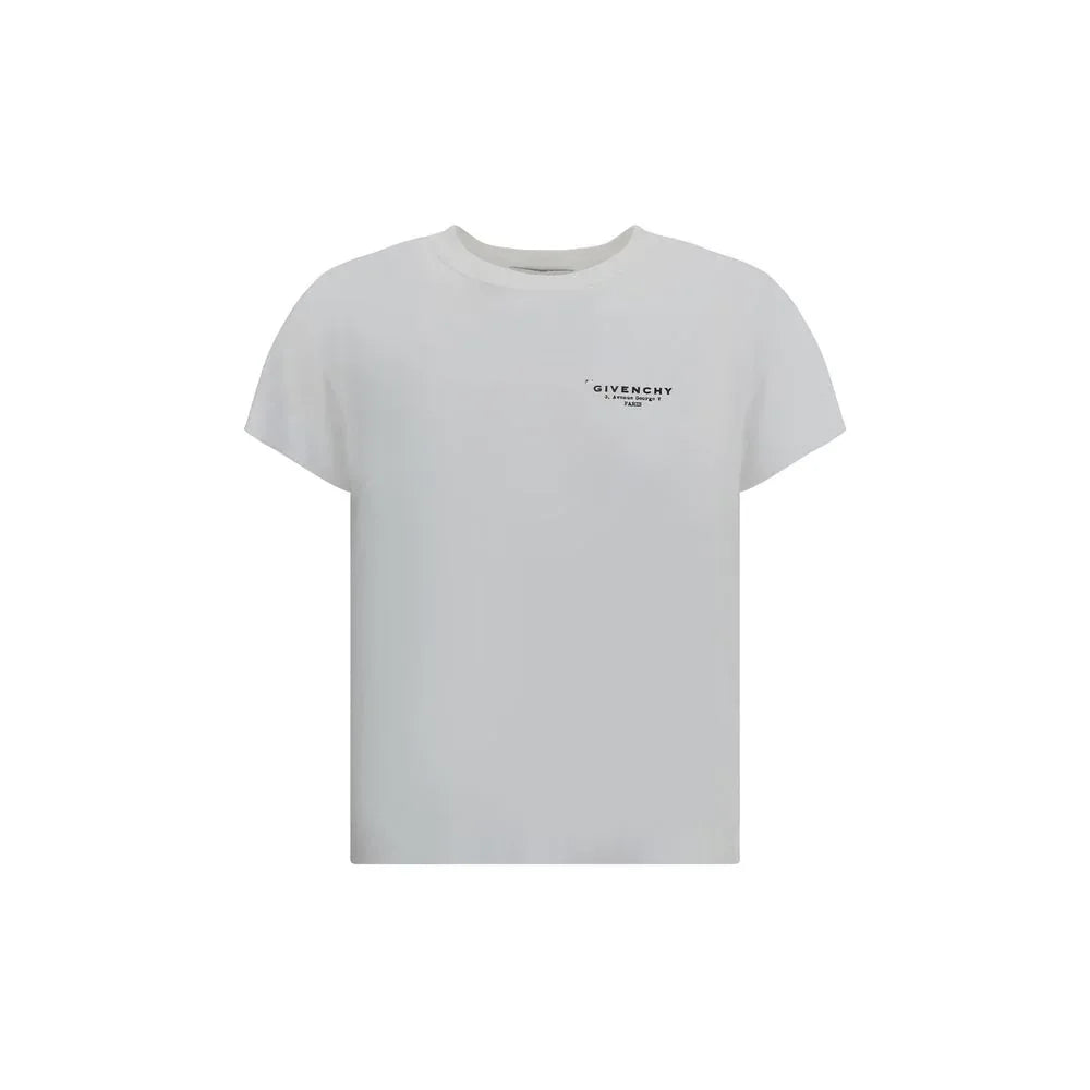 Givenchy White Cotton T-Shirt - Zeiniez