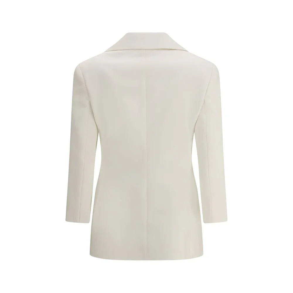 Givenchy White Wool Blazer - Zeiniez