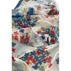 Borbonese White Silk Women Scarf - Zeiniez