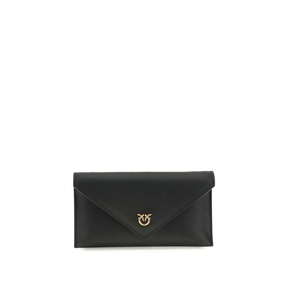 PINKO Black Calf Leather Bos Taurus Handbag - Zeiniez