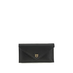 PINKO Black Calf Leather Bos Taurus Handbag - Zeiniez
