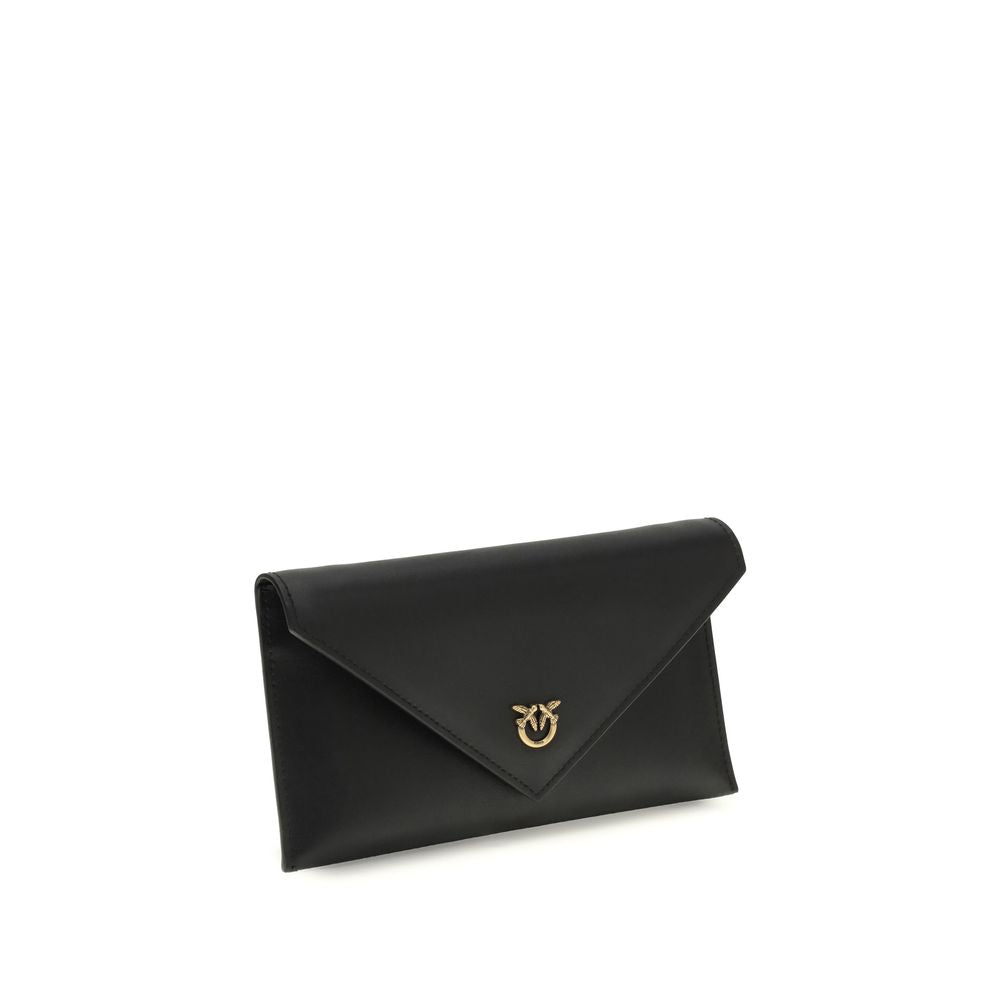 PINKO Black Calf Leather Bos Taurus Handbag - Zeiniez