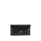 PINKO Black Calf Leather Bos Taurus Handbag - Zeiniez