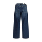 Sunflower Blue Cotton Relaxed Fit Jeans - Zeiniez