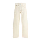 Sunflower Beige Cotton Relaxed Fit Jeans - Zeiniez