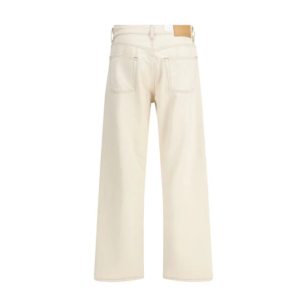 Sunflower Beige Cotton Relaxed Fit Jeans - Zeiniez