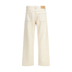 Sunflower Beige Cotton Relaxed Fit Jeans - Zeiniez