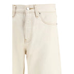 Sunflower Beige Cotton Relaxed Fit Jeans - Zeiniez
