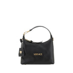 Versace Black Calf Leather Bos Taurus Handbag - Zeiniez