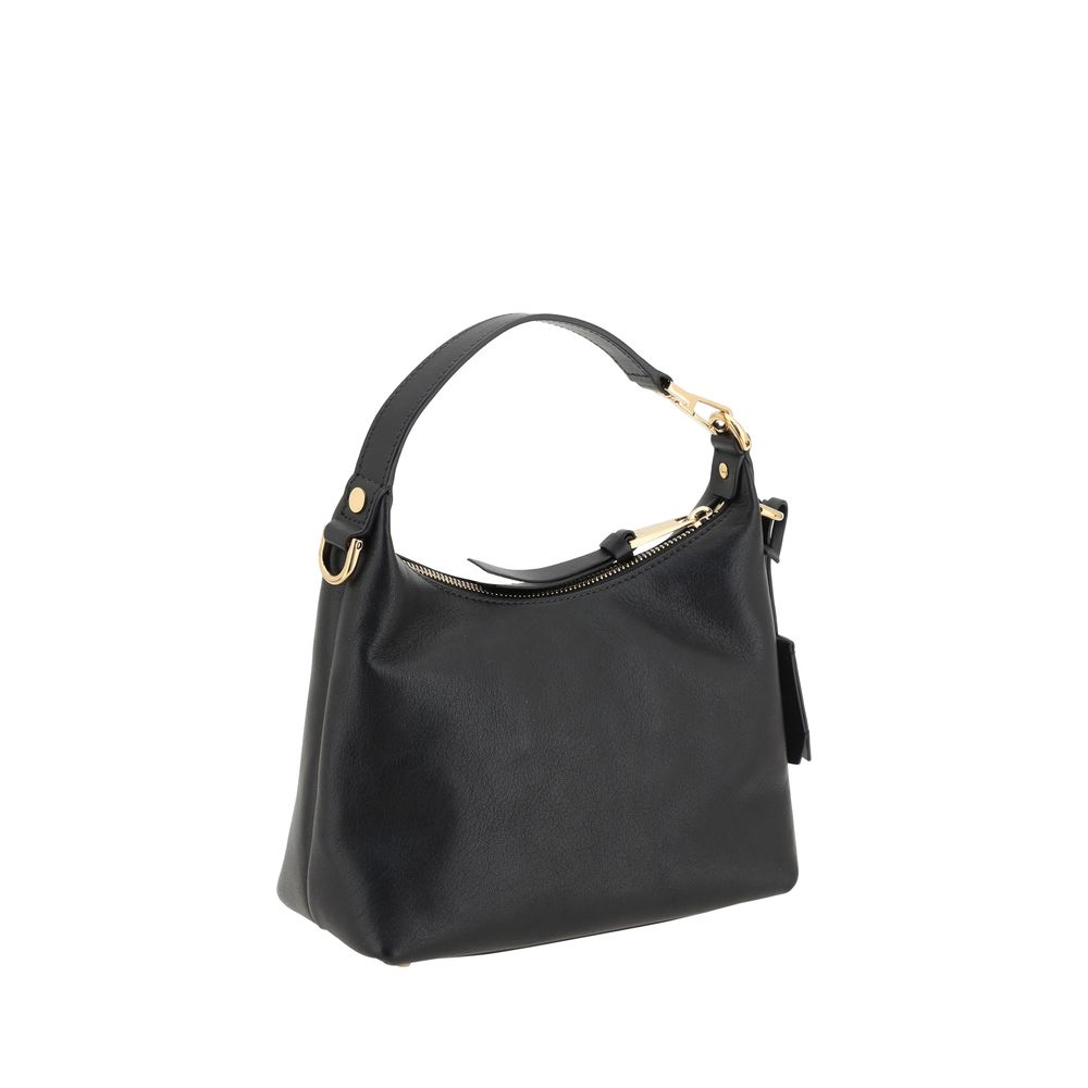 Versace Black Calf Leather Bos Taurus Handbag - Zeiniez