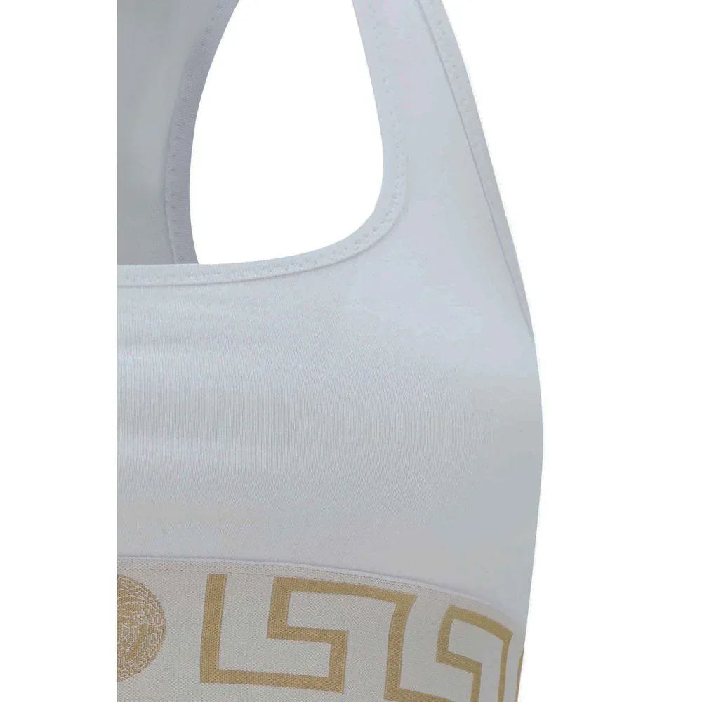 Versace White Cotton Top - Zeiniez