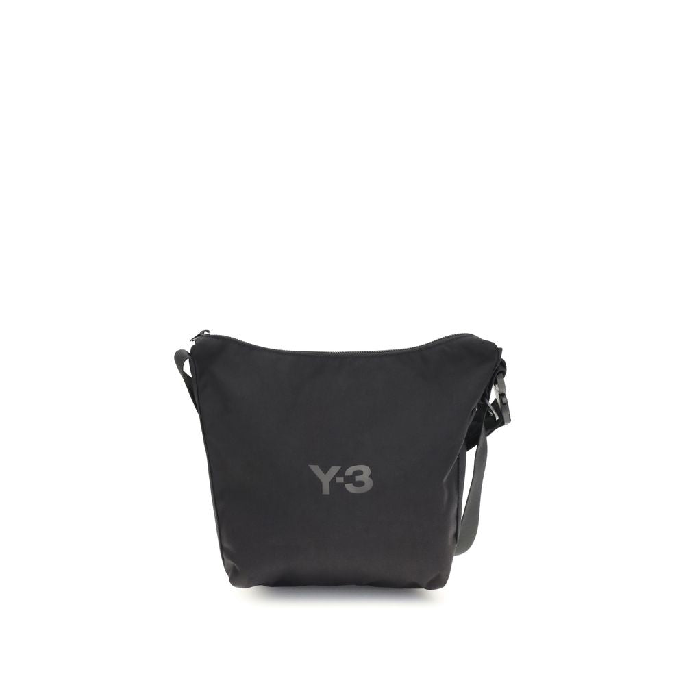 Y-3 Black Polyester Shoulder Bag Y-3