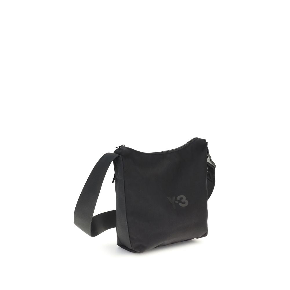 Y-3 Black Polyester Shoulder Bag Y-3
