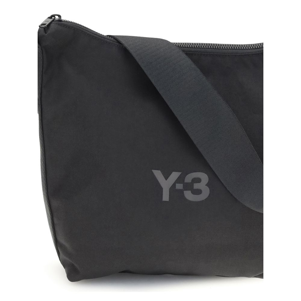 Y-3 Black Polyester Shoulder Bag Y-3