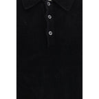 Sunflower Black Cotton Polo Shirt