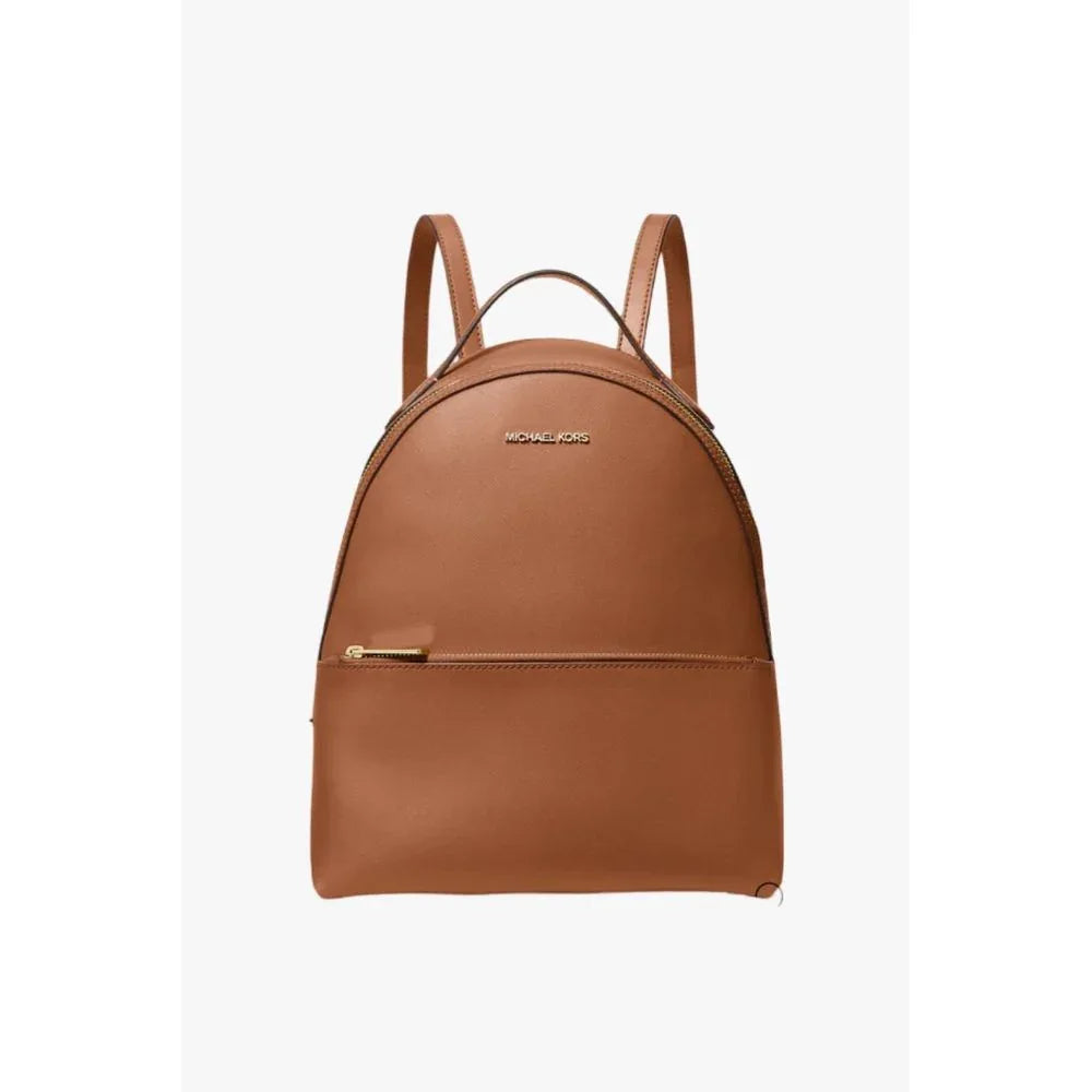 Michael Kors Brown Leather Backpack - Zeiniez