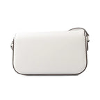 Michael Kors White Leather Crossbody Bag - Zeiniez
