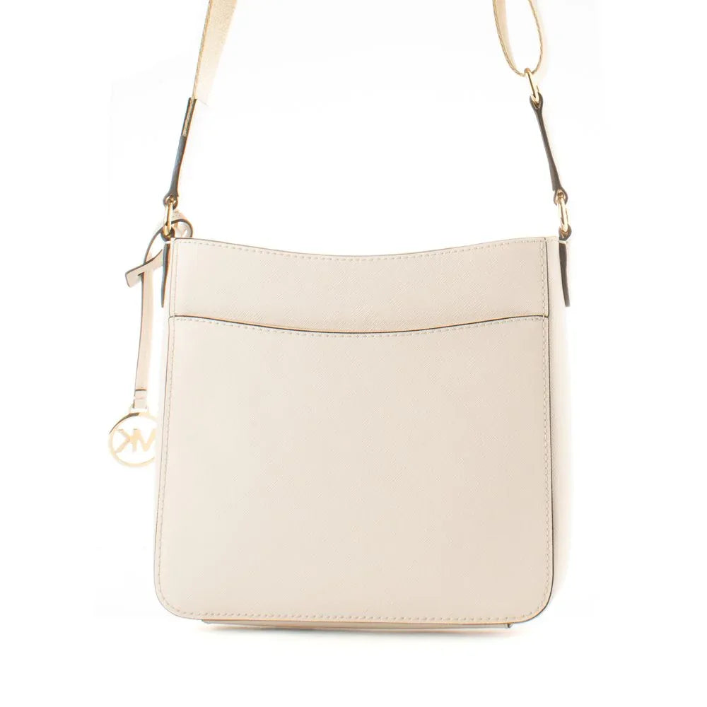 Michael Kors Beige Canvas Crossbody Bag - Zeiniez