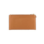 Michael Kors Brown Leather Clutch Bag