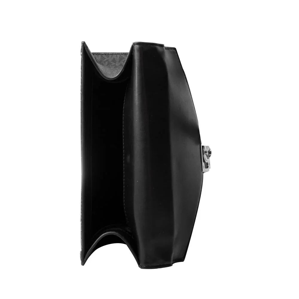 Michael Kors Black Canvas Crossbody Bag - Zeiniez