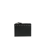 Valentino Garavani Black Calfskin Cardholder