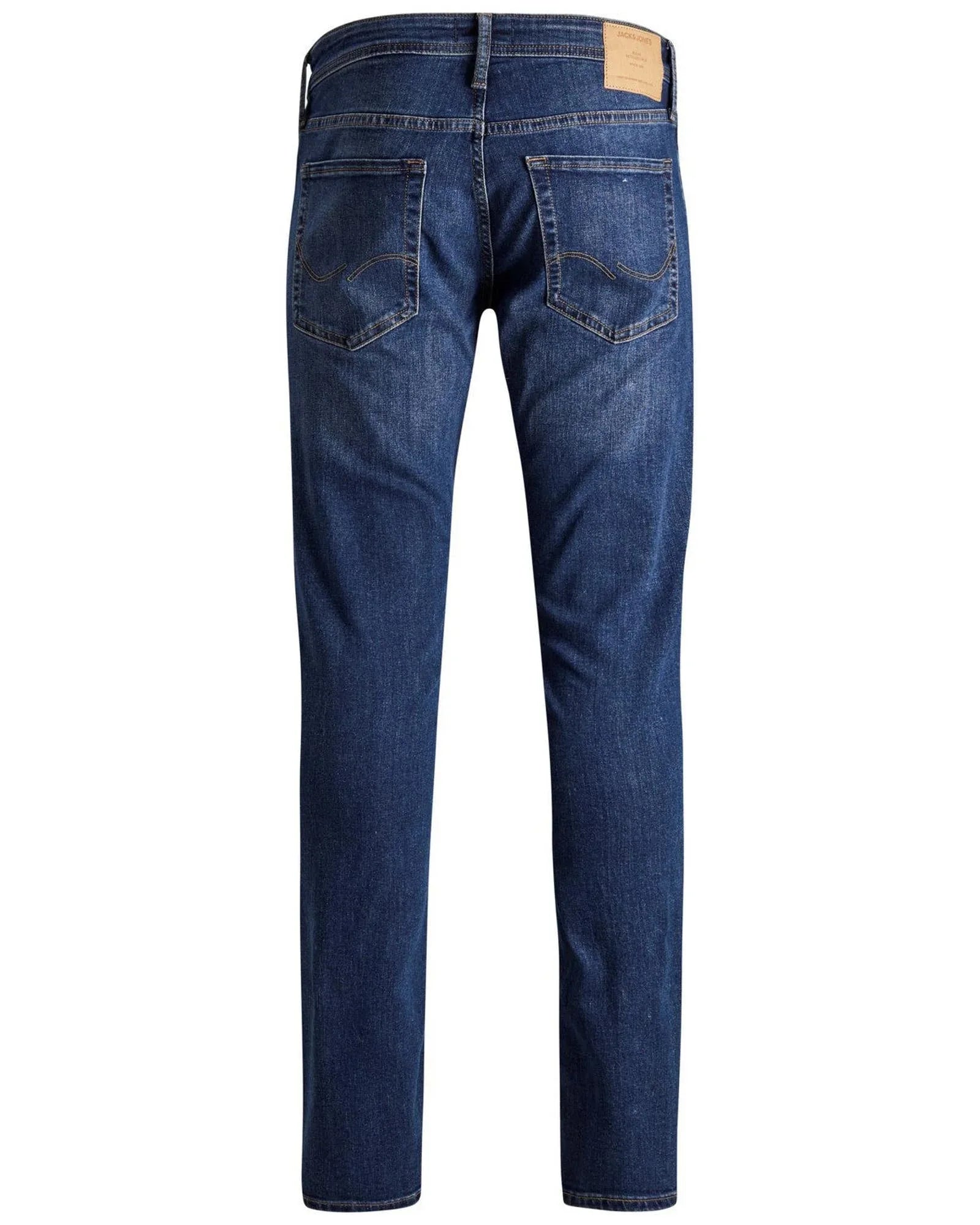 Jack & Jones Blue Cotton Slim Fit Jeans - Zeiniez