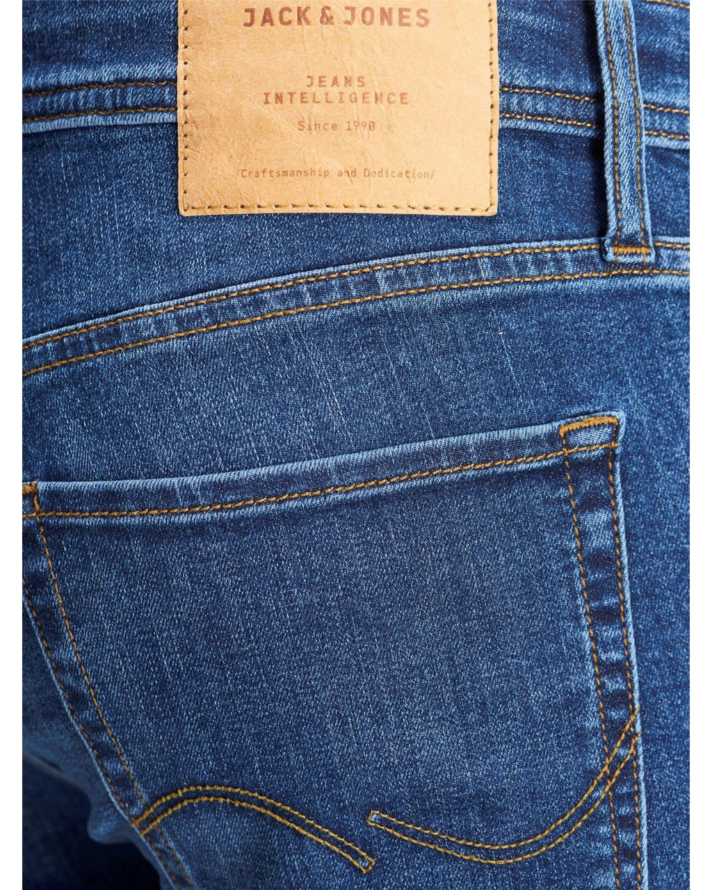 Jack & Jones Blue Cotton Slim Fit Jeans - Zeiniez