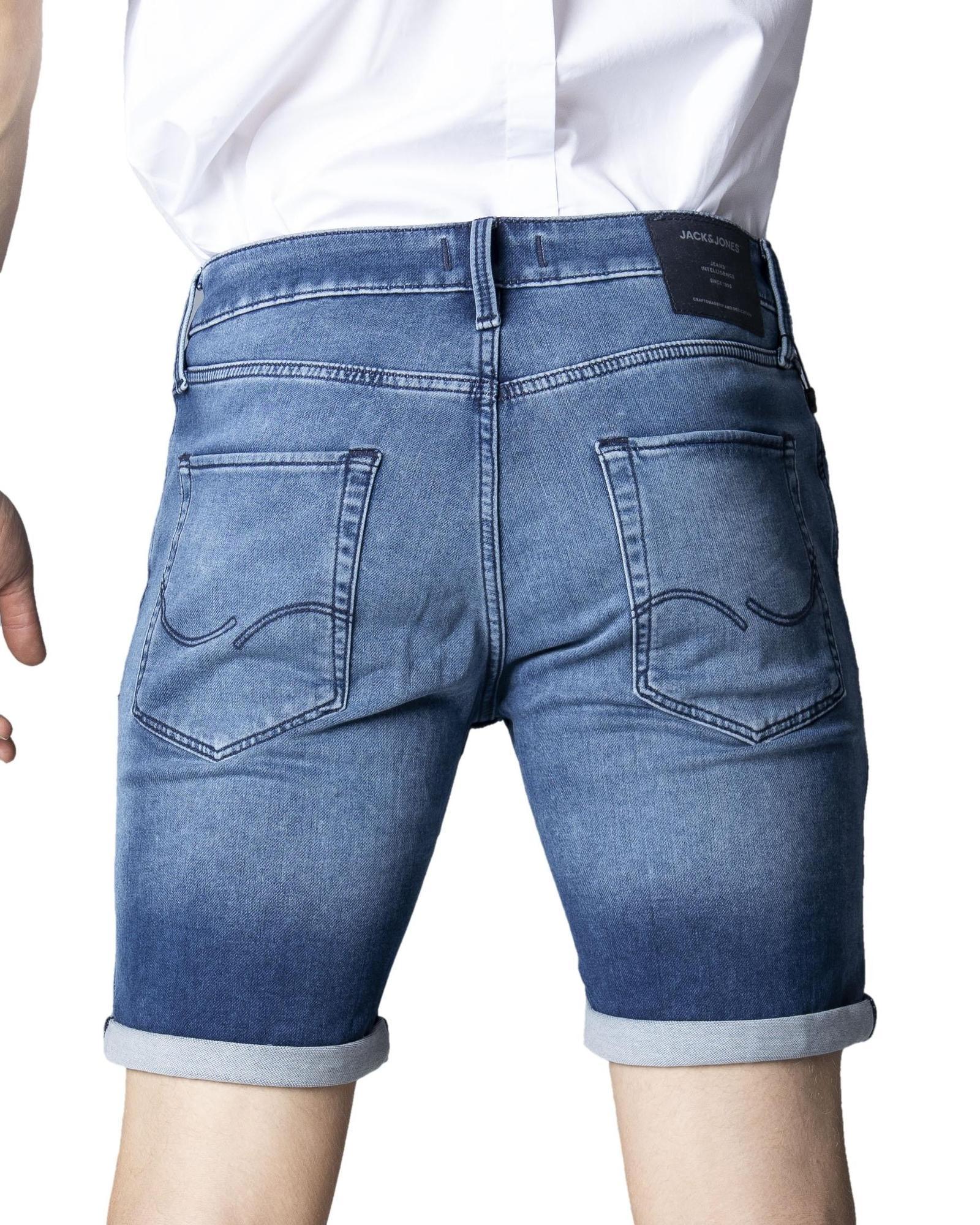Jack & Jones Blue Denim Shorts - Zeiniez