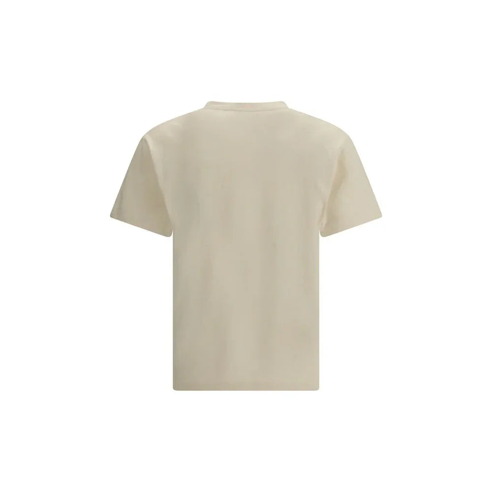Alexander McQueen Beige Cotton T-Shirt - Zeiniez