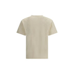 Alexander McQueen Beige Cotton T-Shirt - Zeiniez