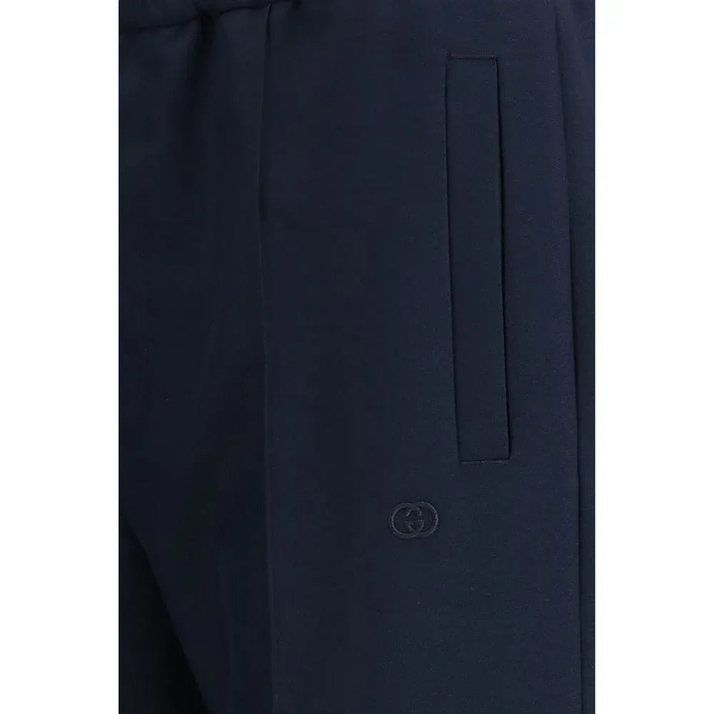 Gucci Blue Polyester Casual Pants - Zeiniez