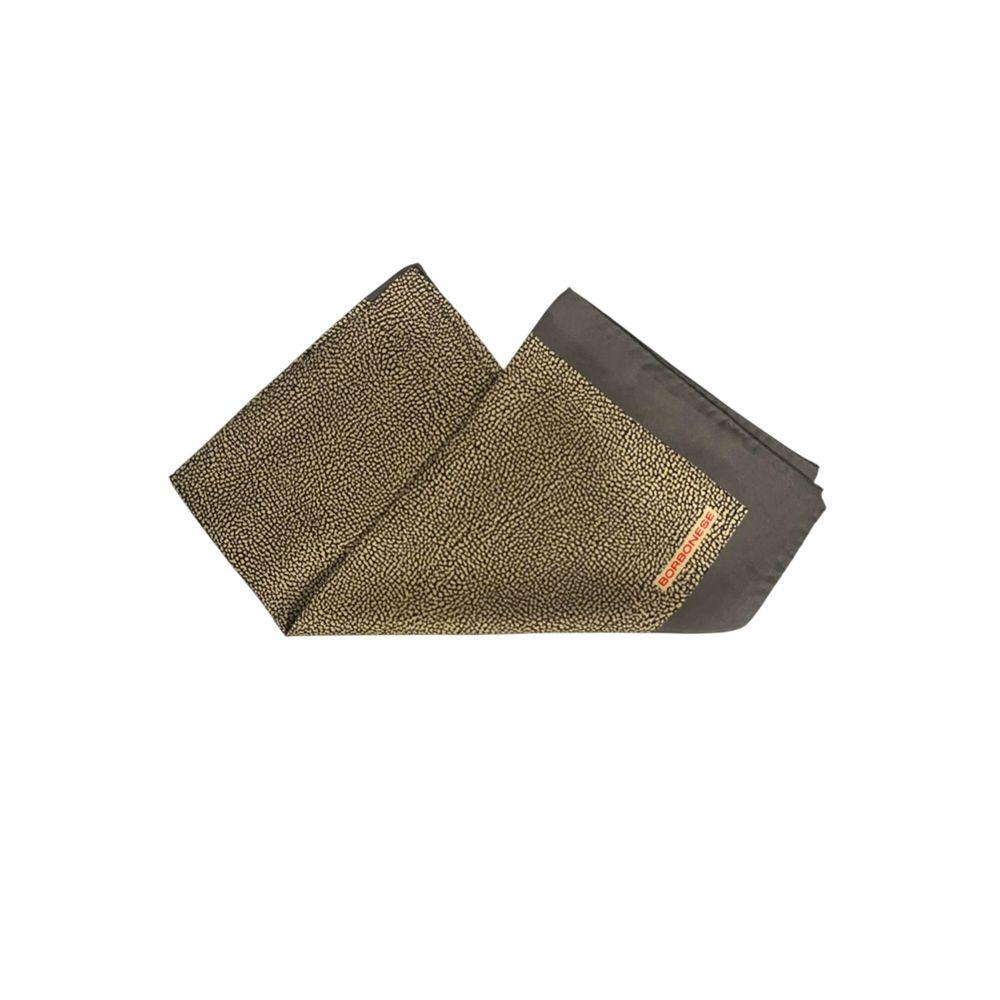 Borbonese Grey Silk Women Scarf - Zeiniez