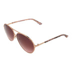 Guess Rose Gold Metal Sunglasses - Zeiniez