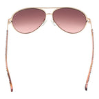 Guess Rose Gold Metal Sunglasses - Zeiniez