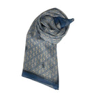 Borbonese Blue Silk Women Scarf - Zeiniez