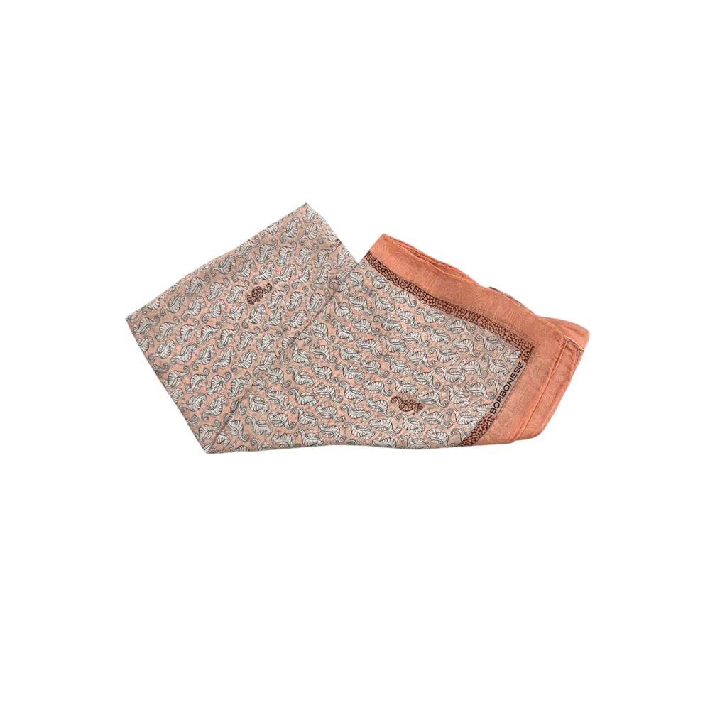 Borbonese Pink Silk Women Scarf - Zeiniez