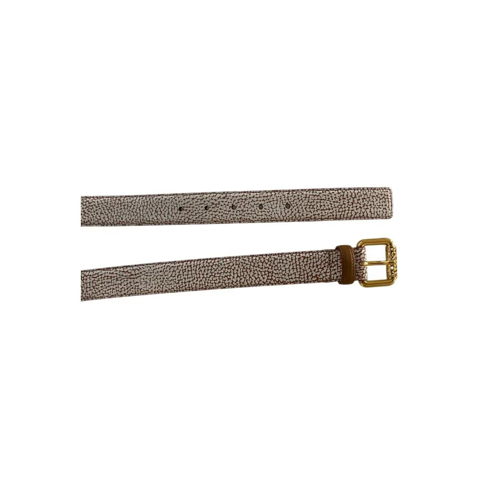 Borbonese Brown Leather Women Belt - Zeiniez