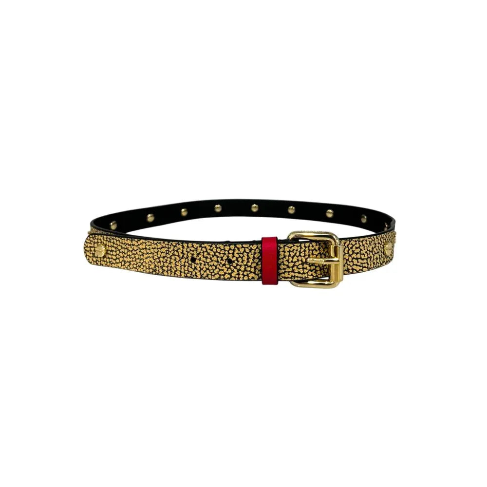 Borbonese Beige Polyvinyl Women Belt - Zeiniez