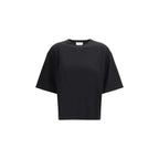 Loulou De Saison Black Cotton T-Shirt - Zeiniez